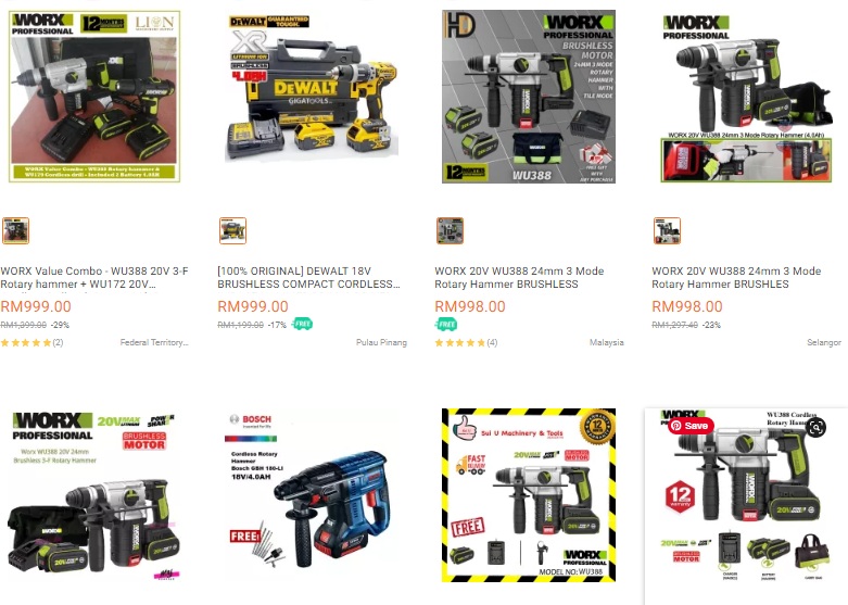 Panduan Terkini Jenis-jenis Drill Dipasaran