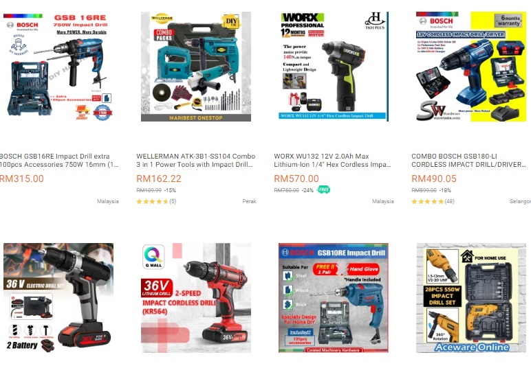 Panduan Terkini Jenis-jenis Drill Dipasaran